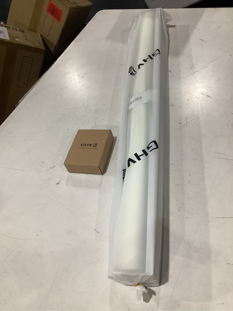 Condition photo showing New/Like New for ghv cordless zebra blinds for windows free-stop shades light filtering dual layer light control for day and night (beige, 33 in (w) x 64 in (h)) beige 33 in (w) x 64 in (h)