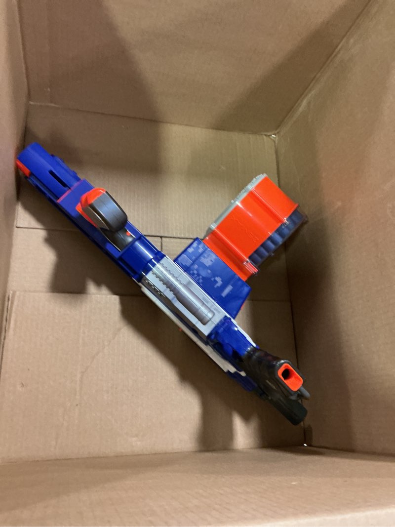 Condition photo showing As Is for (Incomplete)NERF Rampage N-Strike Elite Toy Blaster with 25 Dart Drum Slam Fire for Kids, Teens, & Adults (Amazon Exclusive)