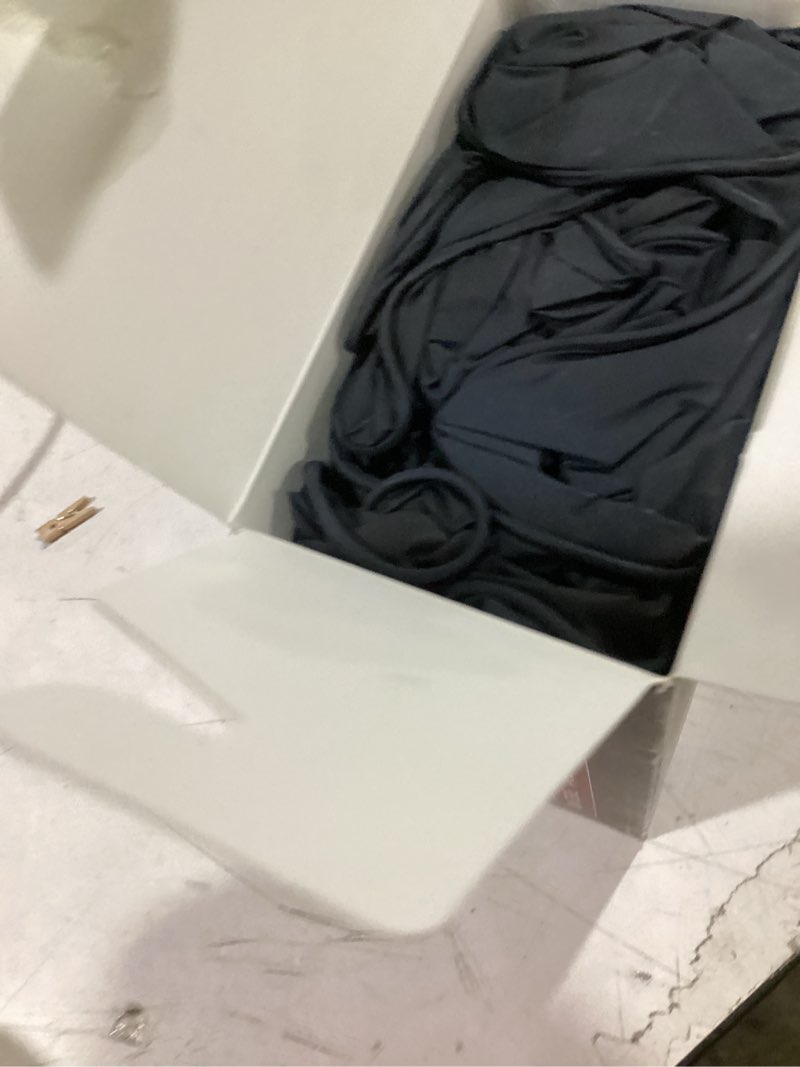 Condition photo showing Good Condition for neotril 8 mil heavy duty disposable nitrile gloves with diamond texture grip rubber gloves latex & powder free medium box of 50 / black