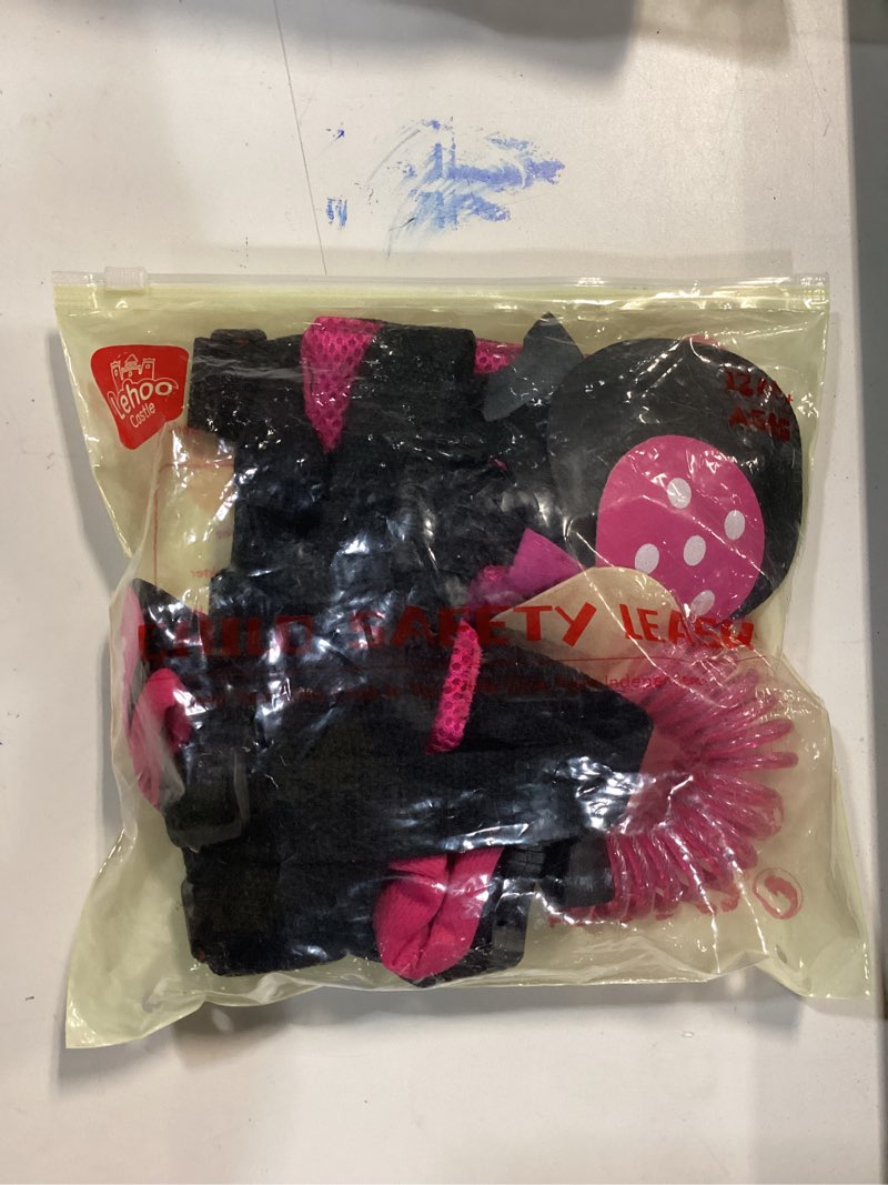 Condition photo showing As Is for Lehoo Castle Toddler Leash for 1-5 Years, Baby Safety Harness for Girls with Anti-Lost Key Lock & Adjustable Strap, 3-in-1 Wrist Leash and Kids Backpack Harness for Walking Travel (Pink Minnie Mouse) Girls-Pink