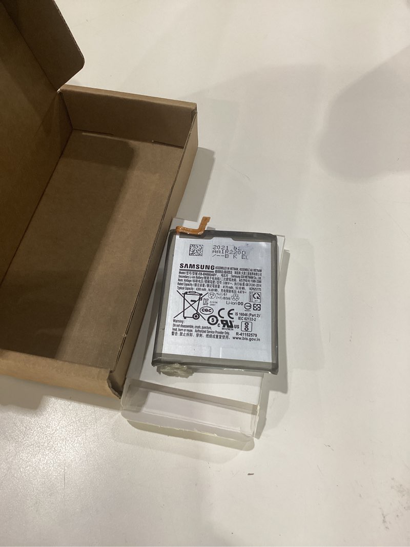 Condition photo showing New/Like New for for Samsung Galaxy Note 20 Battery,5800mAh (New Upgraded) Replacement Battery for Samsung Galaxy Note 20 5G SM-N980 SM-N981U with Professional Repair Tool Kits