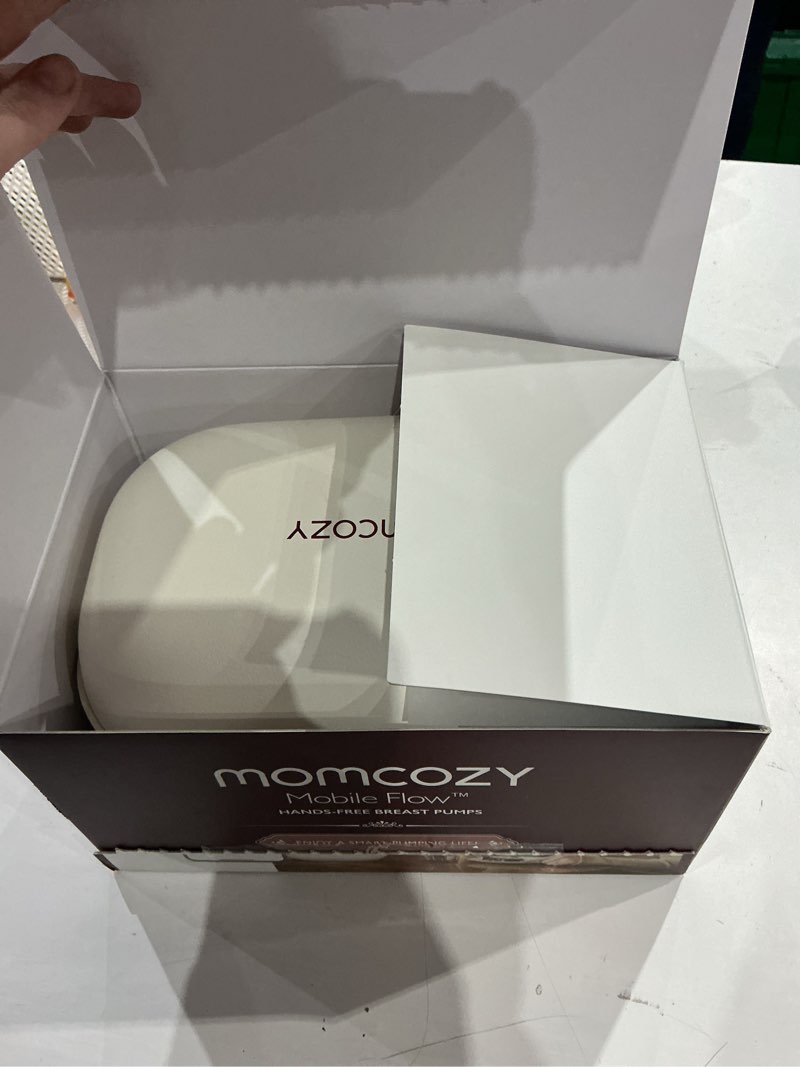 Condition photo showing Good Condition for similar to momcozy m5 smart app controlled wearable breast pump, hands-free wireless electric pump, 3 modes 9 suction levels, bpa-free, portable lightweight, 24mm flange, 2-pack quill gray