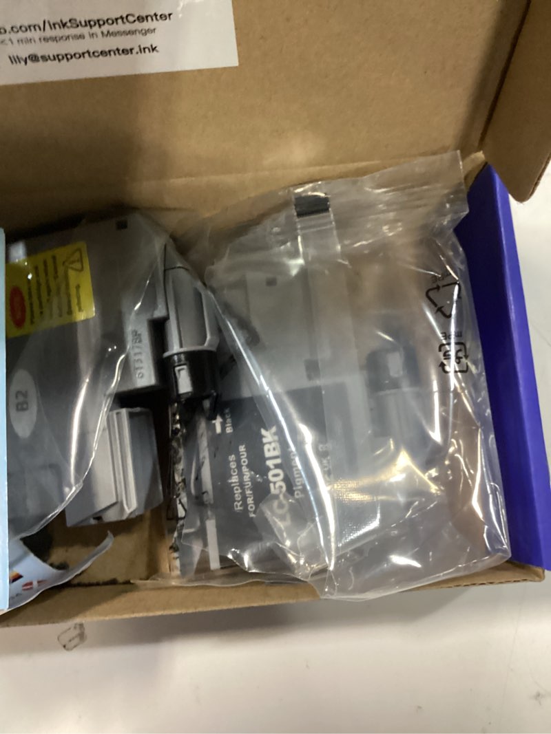 Condition photo showing Good Condition for lc501 ink cartridges compatible for brother lc501 lc501xl lc 501 xl work for brother mfc-j1260dw mfc-j1360dw mfc-j1410dw printer (2 black)