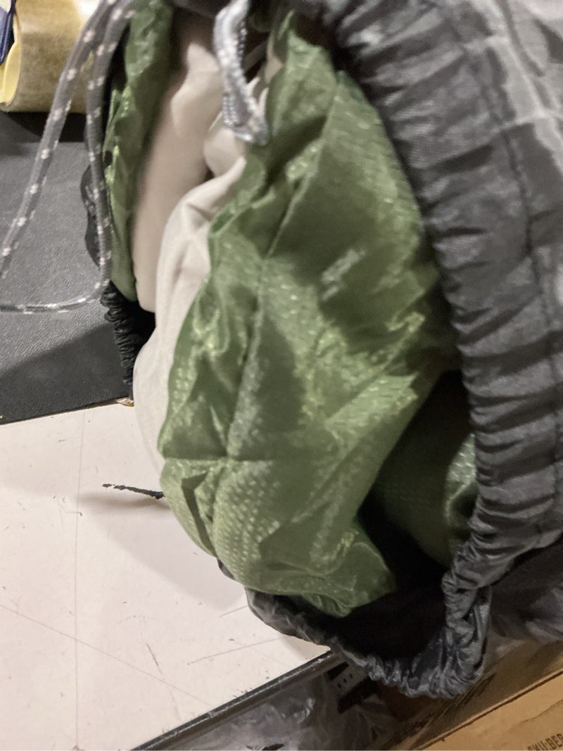 Condition photo showing Good Condition for mallome sleeping bags for adults cold weather & warm - backpacking camping sleeping bag for kids 10-12, girls, boys - lightweight compact camping essentials gear accessories hiking sleep must haves forest green plush comfort 32-65° f