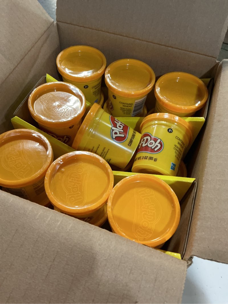 Condition photo showing Good Condition for toys creative play f5197 36 pcs pd tropical orange play-doh compound net wt. 3 0z (85 g)