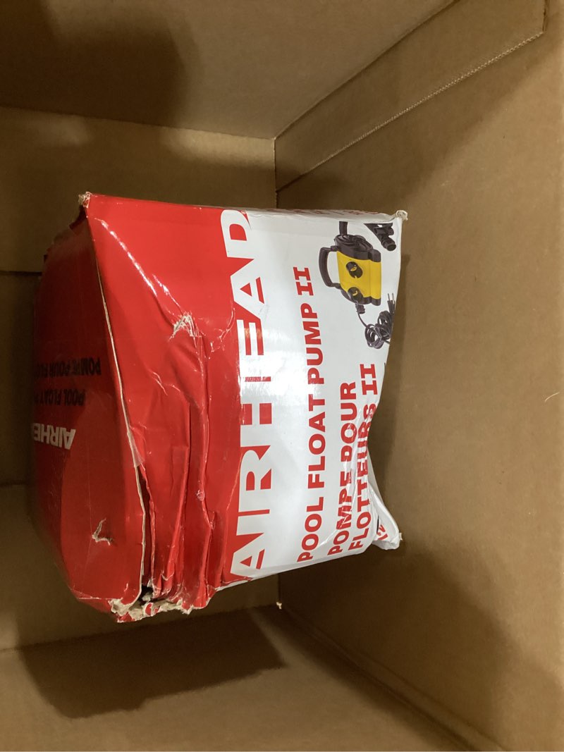 Condition photo showing Good Condition for airhead ahp-120 kwik tek air pump canister (120-volt), yellow/black