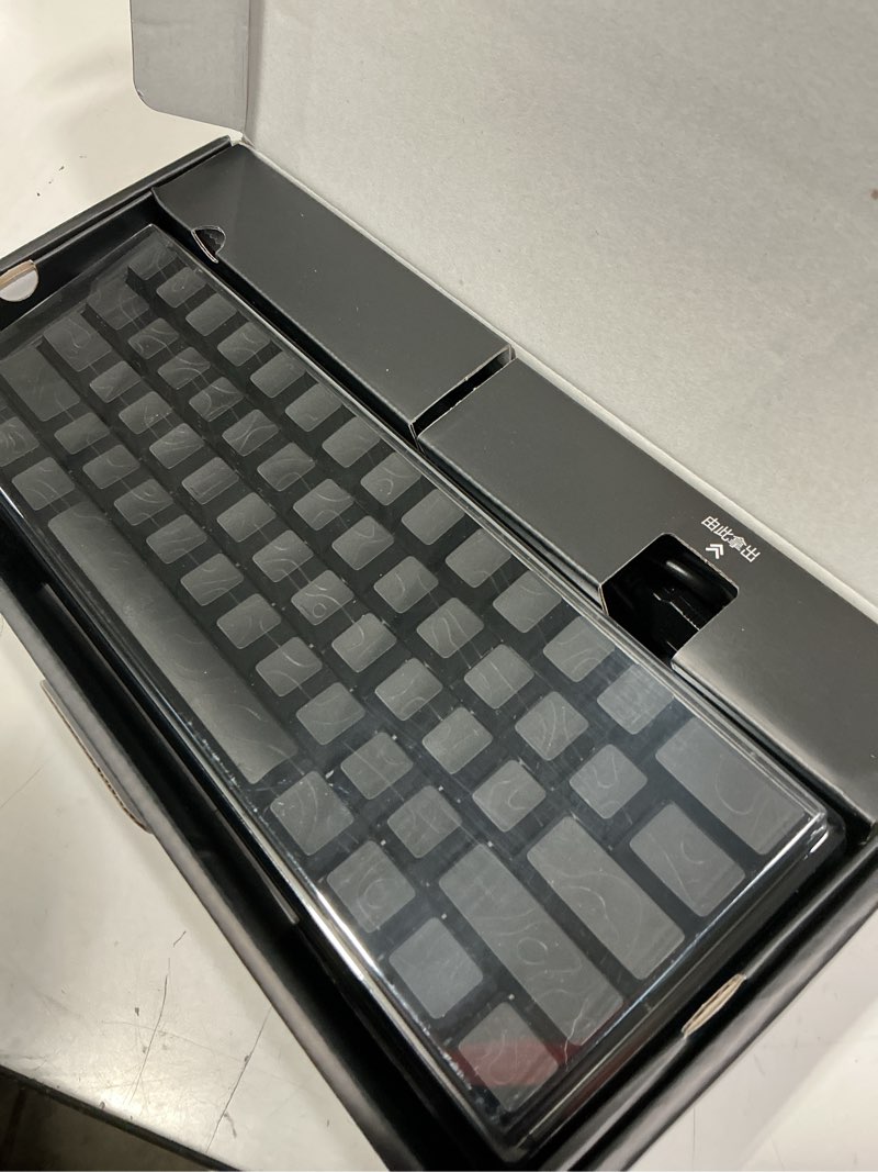 Condition photo showing New/Like New for aula f75 pro wireless mechanical keyboard with knob,75% hot swappable custom gaming keyboards,rgb backlit,pre-lubed switches,side printed pbt keycaps creamy sounding computer keyboard, line black f75 pro-line black