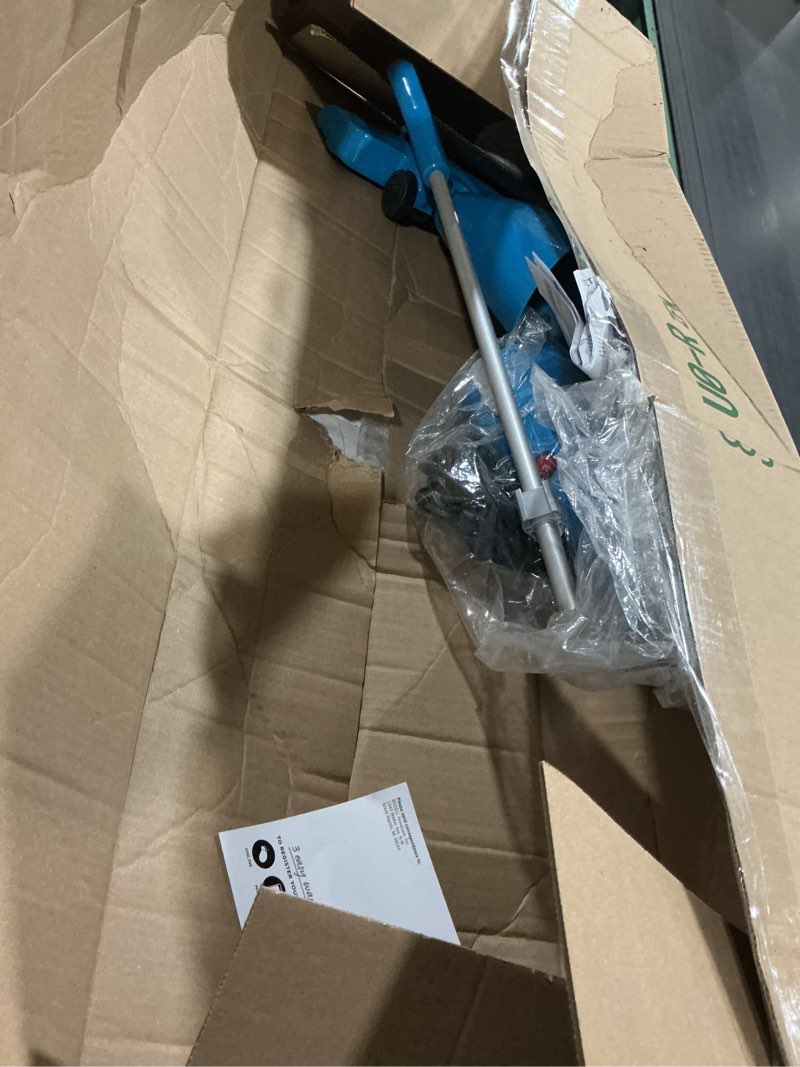 Condition photo showing As Is for bissell featherweight stick lightweight bagless vacuum with crevice tool, 2033, featherweight (blue)