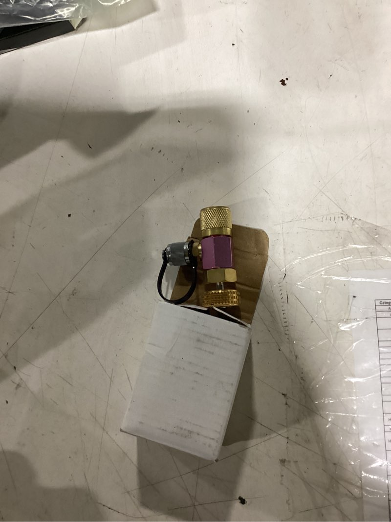 Condition photo showing Good Condition for 5/16 inch cct516 core control tool, hvac charging vacuum-rated core depressor tool for r410a/r22 refrigerant charging gauge isolation tool, 800 psi air conditioning high-pressure hvac depressor pink