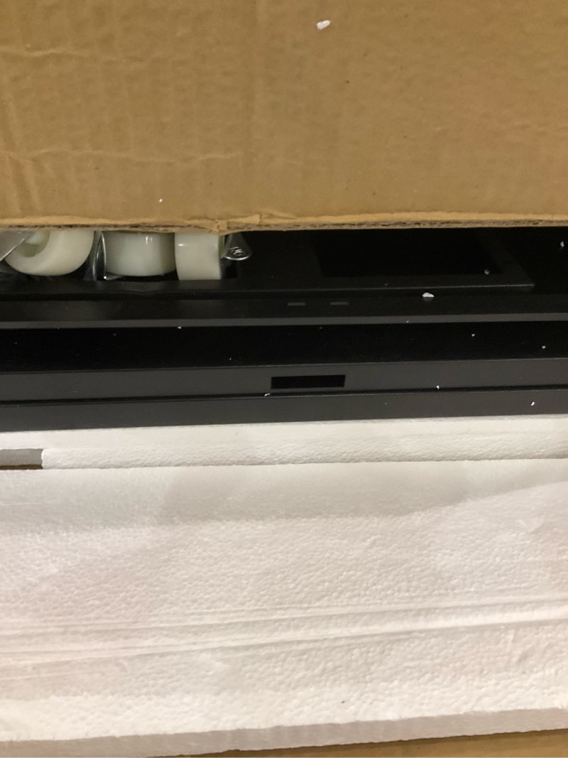 Condition photo showing New/Like New for Warmiehomy Metal Printer Stand with Storage Mobile Printer Tables for Small Spaces with Door Adjustable Shelf File Cabinet on Wheels for Home Office (Black) Black-23.62"H