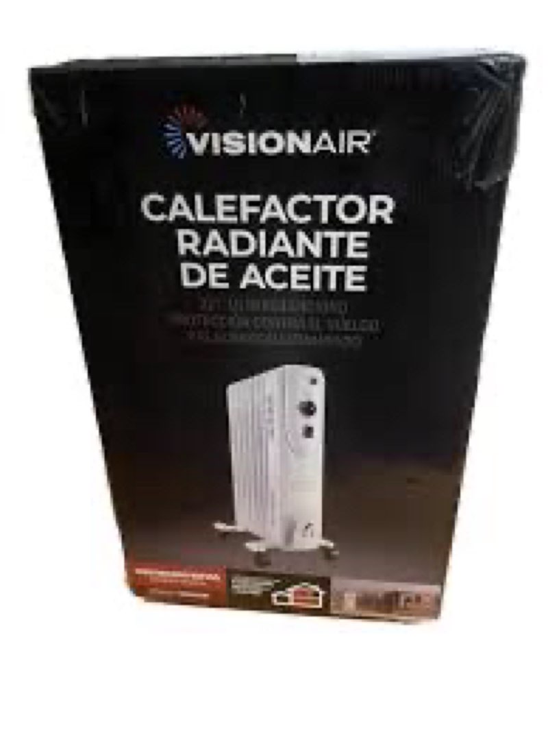 visionair oil-filled radiant heater
