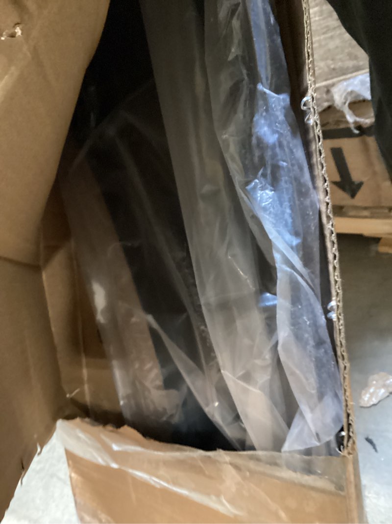 Condition photo showing As Is for ecotric rv fender skirt replacement tandem trailer for rvs campers and trailers - black