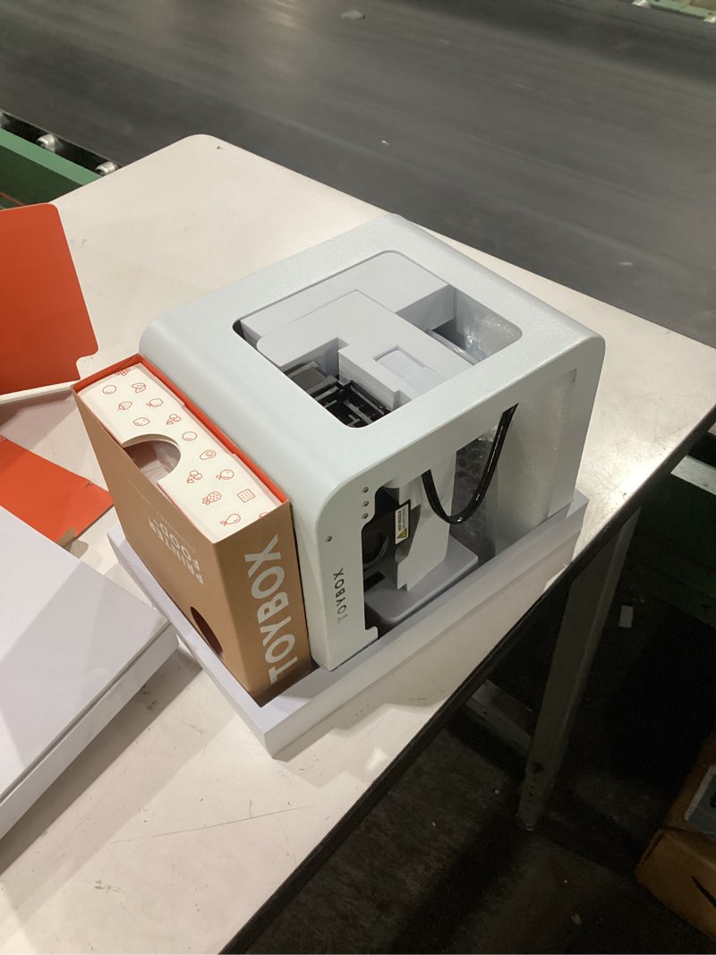 Condition photo showing New/Like New for toybox 3d 1-touch kid-friendly childrens toy printer and 1 coconut printer food starter bundle