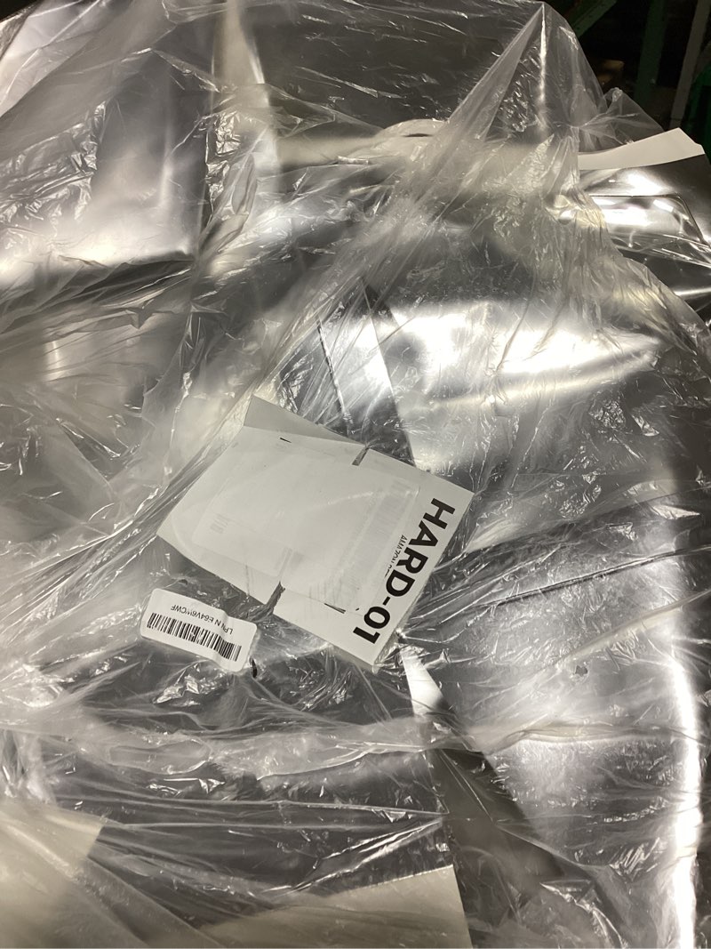 Condition photo showing Good Condition for prom send off decorations 2026 silver 4 pcs prom boxes with letters 11.8 x 11.8 x 11.8 inch silver transparent clear balloon boxes with 20 balloons for prom decorations 2026