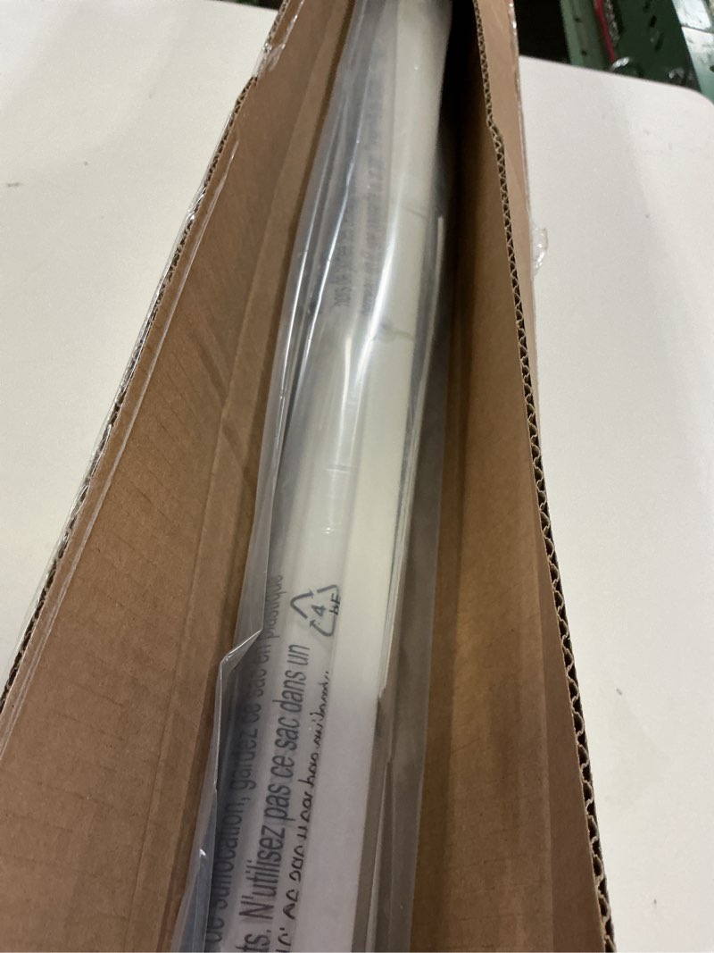 Condition photo showing Good Condition for UNISHADES No Drill Blinds for Windows 1" Aluminum Cordless Mini Blinds L-Shaped Slat 100% Privacy, for Window Size 30.5" W × 48" H - White White 30.5" W × 48" H