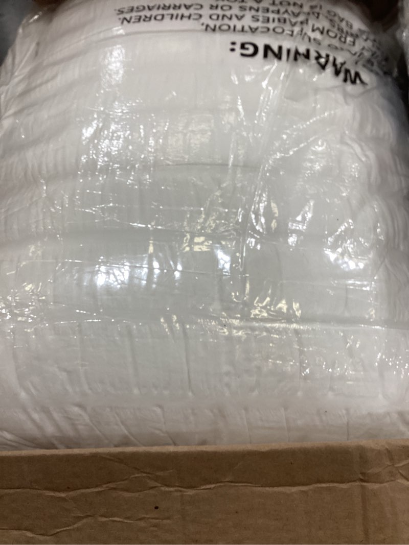 Condition photo showing Good Condition for cozylux king size comforter set white seersucker 7 pieces bed in a bag king comforter set with sheets, luxury soft bedding sets with down alternative comforter, sheets, pillowcases & shams all seasons white king