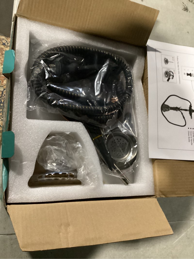 Condition photo showing Good Condition for hookah set 25" egyptian style hookah complete set with everything, shisha accessories includes glass vase, clay bowl, leather hookah hose, antique bronze