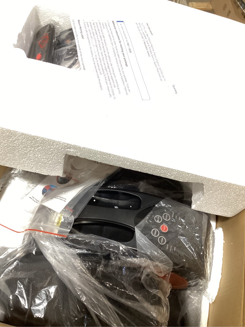 Condition photo showing Good Condition for under desk elliptical machine, electric elliptical leg exerciser for seniors fully assembled, quiet & portable electric seated pedal exerciser with remote control & 12 adjustable speeds small