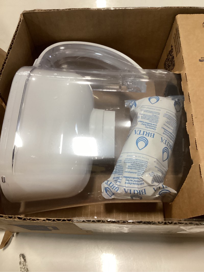 Condition photo showing Good Condition for Brita Metro Water Filter Pitcher with SmartLight Change Indicator, BPA-Free, Replaces 1,800 Plastic Water Bottles a Year, Lasts Two Months, Includes 1 Filter, Small - 6-Cup Capacity, White Standard White