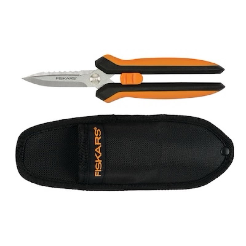 fiskars stainless steel garden snip