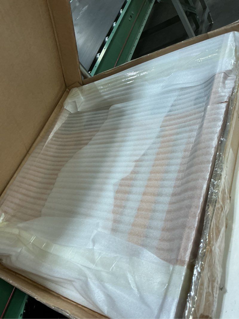 Condition photo showing Good Condition for Fully Assembled Bamboo Luggage Racks, Foldable Suitcase Stand with 5 Nylon Straps, Luggage Stand with Shoe Shelf Ideal for Guest Room, Bedroom, Hotel, Honey Oak Honey Oak-1pack