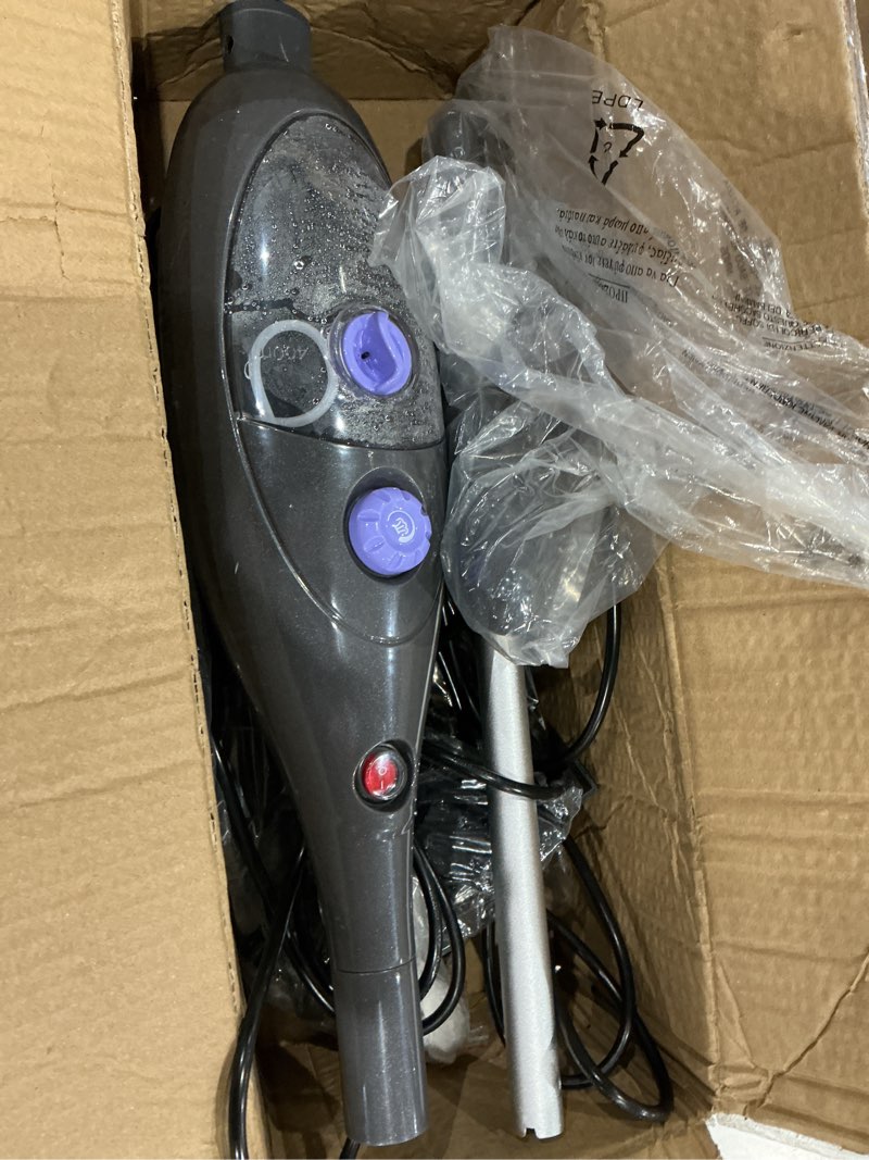 Condition photo showing As Is for steam mop, 12 in 1 steam cleaner for home, 15s fast heat-up steam mops ~