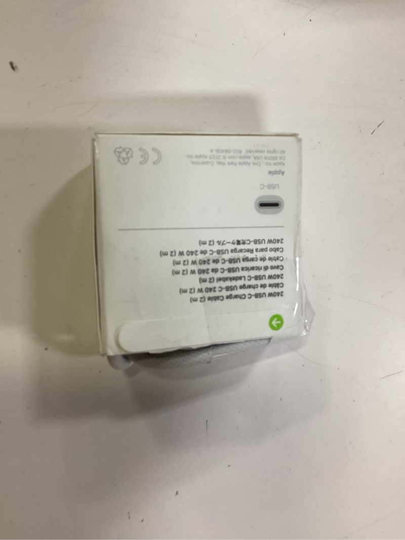 Condition photo showing Good Condition for apple 240w usb-c to usb-c woven charge cable (2 m): fast and convenient charging 2m