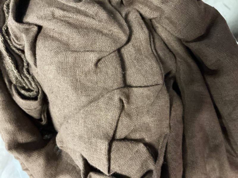 Condition photo showing Good Condition for quince european linen duvet cover set, full/queen, espresso