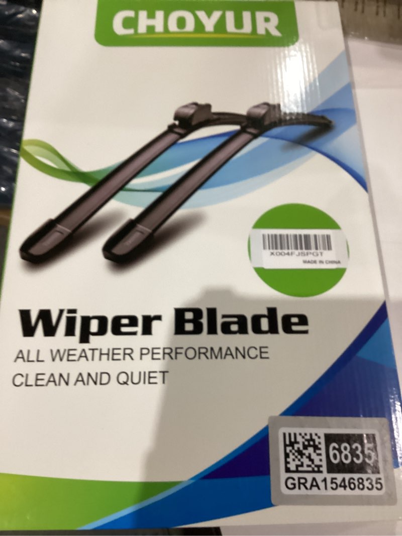 Condition photo showing New/Like New for Windshield Wipers All-Season Blade Type-M 22"+22",Multifunctional Adapters and Refills Replaceable,Double Service Life(set of 2) 22"+22"(Pair for Front Windshield)