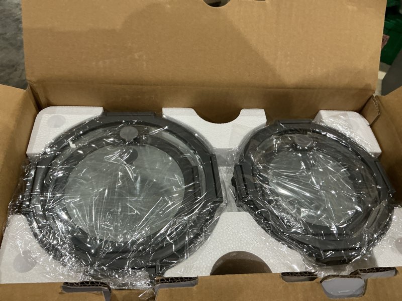 Condition photo showing New/Like New for 12-pack glass containers with tempered lids – borosilicate, oven-safe(-4°f~950°f), airtight, bpa-free, multi-size for meal prep, dishwasher safe (gray)