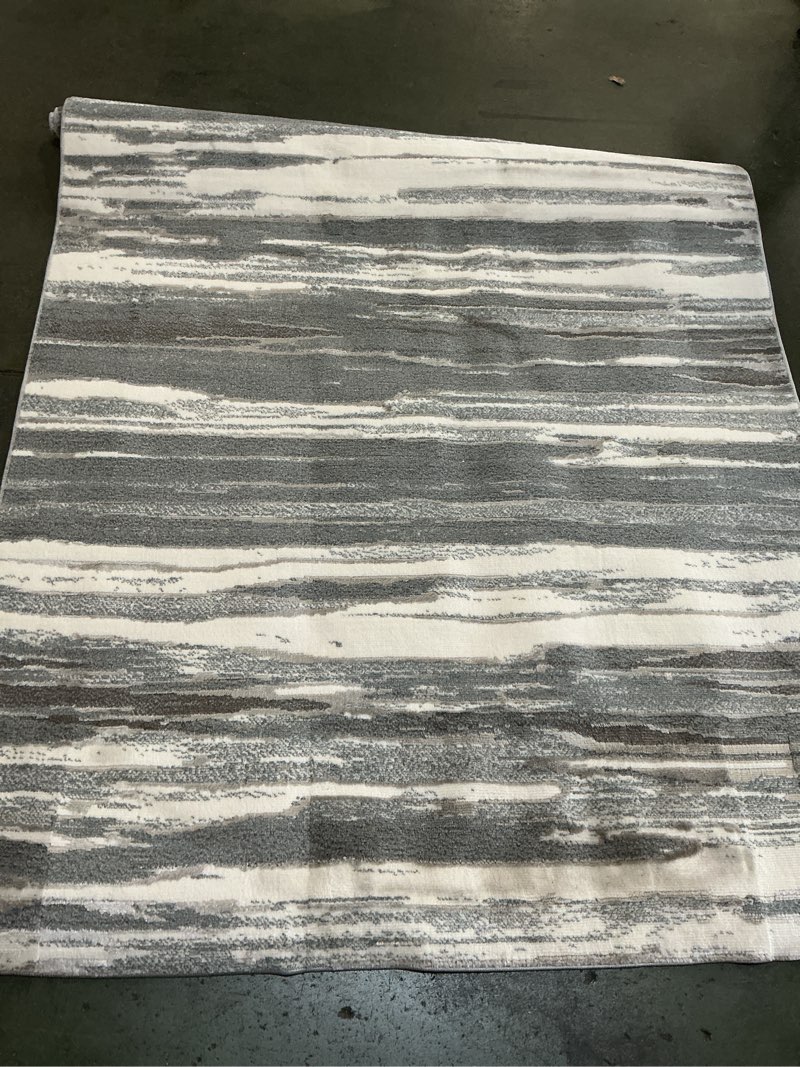 River Area Rug Grey/Bone size 150x213 ( 5’x7’) 