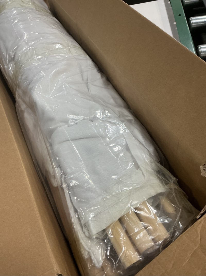 Condition photo showing Good Condition for 4 PCS Teepee Tent for Kids,Washable Tapered Kids Teepee Tent,Bohemian Teepee Tents,White Collapsible Sleepover Tents,for Boys and Girls Sleepover Pajamas Party Birthday SPA 4PCS