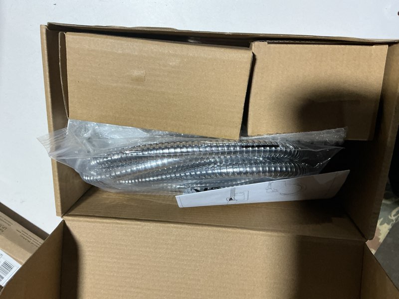 Condition photo showing Good Condition for Bathtub Faucet with Handheld Sprayer, Shower Attachment for Tub Faucet, All Metal Bath Tub Spout with Shower Diverter, High Pressure 3+1 Settings Hand Held Showerhand (Chrome)