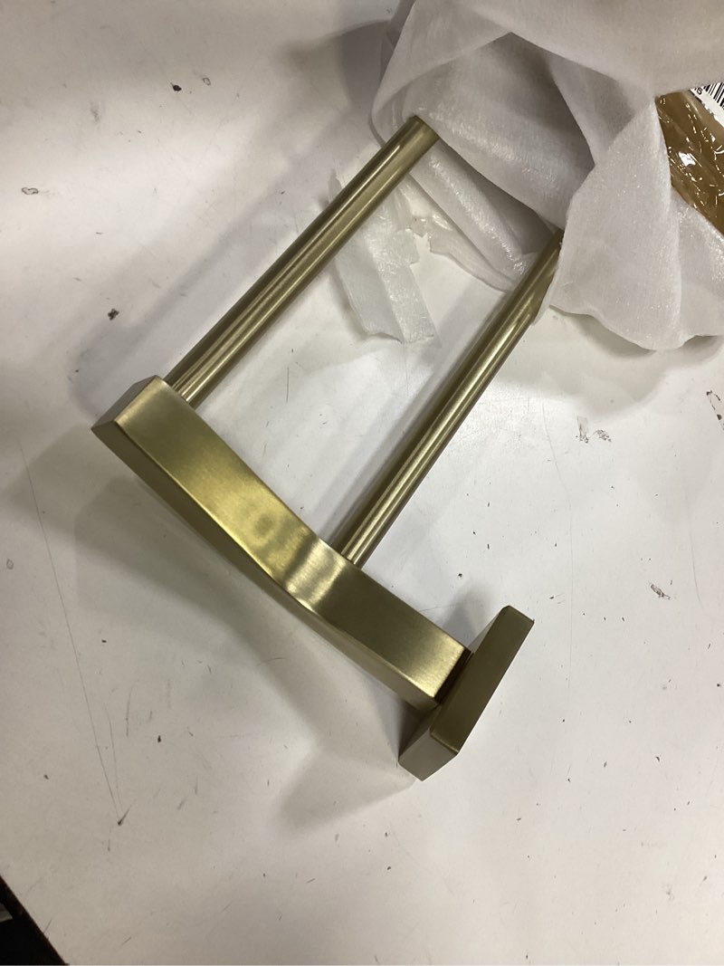 Condition photo showing Good Condition for alise double bath towel bars towel racks for bathroom,wall mount towel holder heavy duty sus304 stainless steel towel hanger towel rail,golden finish,28-inch 28-inch (2-bars) gold