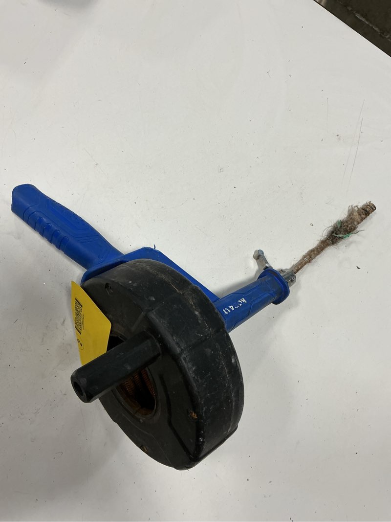 Condition photo showing As Is for cobra 1/4-in x 25.0-ft music wire hand auger for drain
