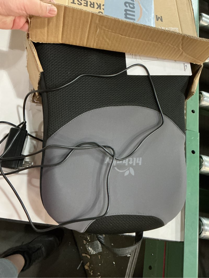 Condition photo showing Good Condition for Back Massager for Pain Relief Deep Tissue, Rolling Up and Down Shiatsu Back and Neck Massager with Heat, 4D Kneading and Car Adapter for Home, Office and Car use, Gifts for Men and Women