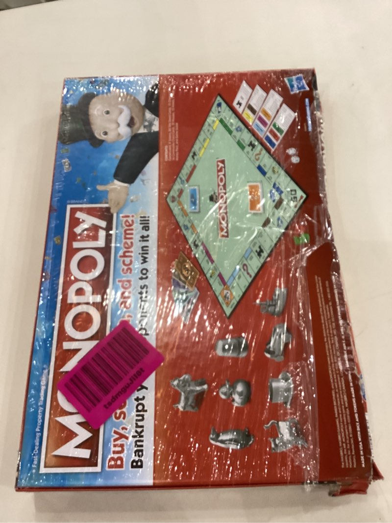Condition photo showing Good Condition for Monopoly Game, Family Board Games for 2 to 6 Players & Kids Ages 8 and Up, Includes 8 Tokens (Token Vote Edition)