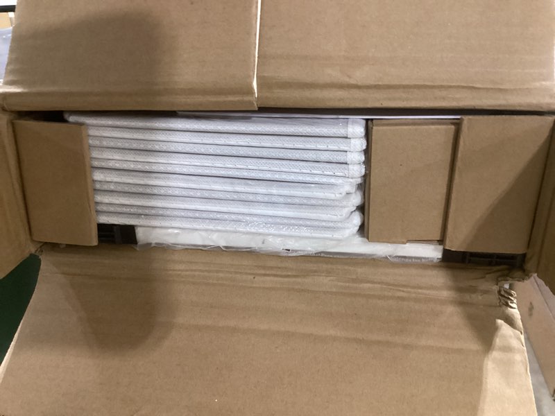 Condition photo showing Good Condition for WLIVE 47''W Dresser for Bedroom, White Dresser TV Stand for 45, 50, 55 inch TV, Wide Chest of Drawers with 9 Drawer, Large Entertainment Center, Fabric Dressers with Wood Top for Closet, Living Room White Regular Size