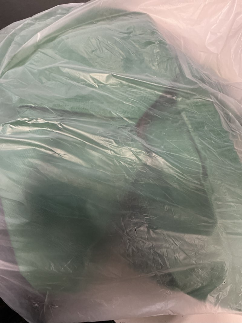 Condition photo showing Good Condition for christmas tree storage bag, fits up 10-12 ft tall artificial trees-heavy duty holiday storage box with durable reinforced handles & transparent pocket- 600d oxford tree storage container, green fit for 10ft green