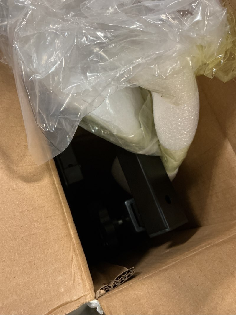 Condition photo showing Good Condition for gt omega apex racing wheel stand - compatible with logitech g29 and g920, fanatec clubsport, and thrustmaster tx, t500, & t300, foldable, tilt-adjustable for racing control