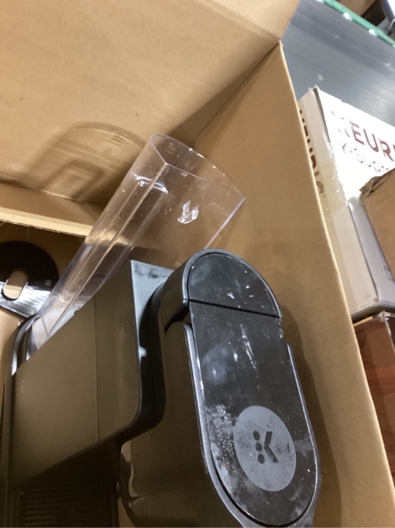 Condition photo showing As Is for Keurig K-Express Single Serve K-Cup Pod Coffee Maker, 3 Brew Sizes, Strong Button Feature, 42oz Removable Reservoir, Black