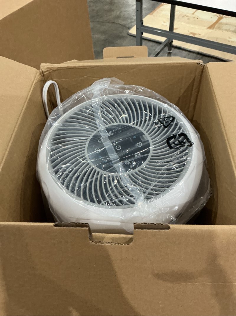 Condition photo showing Good Condition for levoit air purifier for home allergies pet hair in bedroom, covers up to 1073 ft² by 56w high torque motor, aham verifide, 3-in-1 filter with hepa sleep mode, remove dust smoke odor, core300-p, white