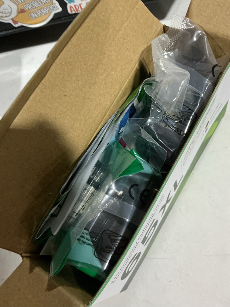 Condition photo showing As Is for 65xl ink cartridges compatible for hp ink 65, high yield for hp 65 ink cartridges black/color combo pack, work for hp deskjet 3755 3772 3700 3752 3722 2600 2622 envy 5055 5070 5000 (1 black, 1 color)