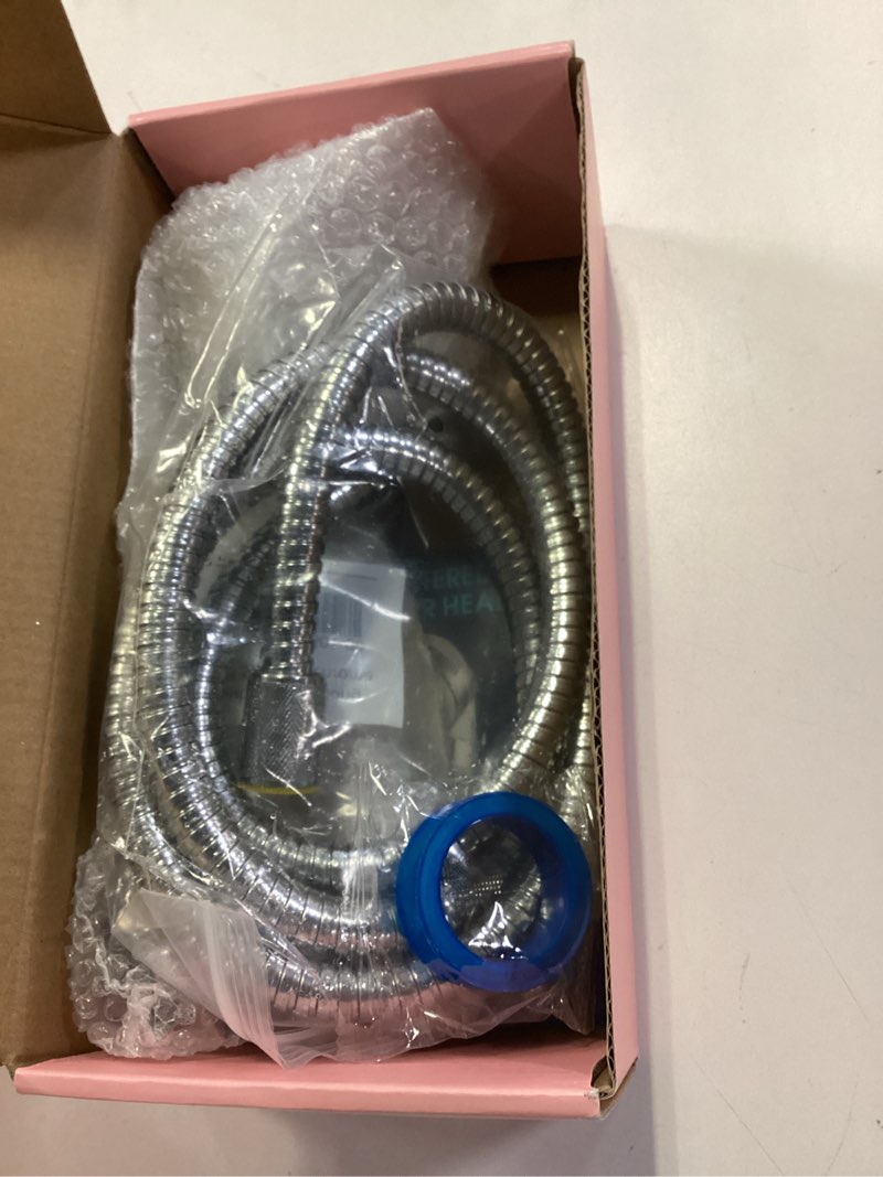 Condition photo showing Good Condition for Cobbe Filtered LED Shower Head with Handheld, Color Changing, High Pressure Shower Head with Filter, Water Saving Spray Handheld Showerheads with Hose and Base for Dry Skin & Hair 3 LED