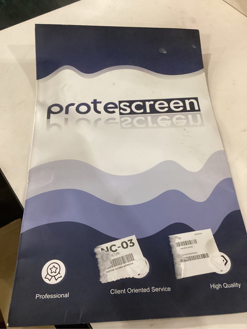 Condition photo showing Good Condition for 27 inch privacy screen for computer monitor 16:9 aspect ratio, eye protection anti blue light glare shield, 27in removable black blackout anti spy protector film desktop security private filter 27" (16:9)-1 pack