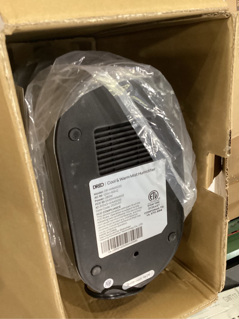 Condition photo showing Good Condition for dreo 6l humidifiers for bedroom, smart warm & cool mist for large room, 60hr quiet runtime for baby, plant, humidity sensor, indicator light, 12h timer, google/alexa, hm713s