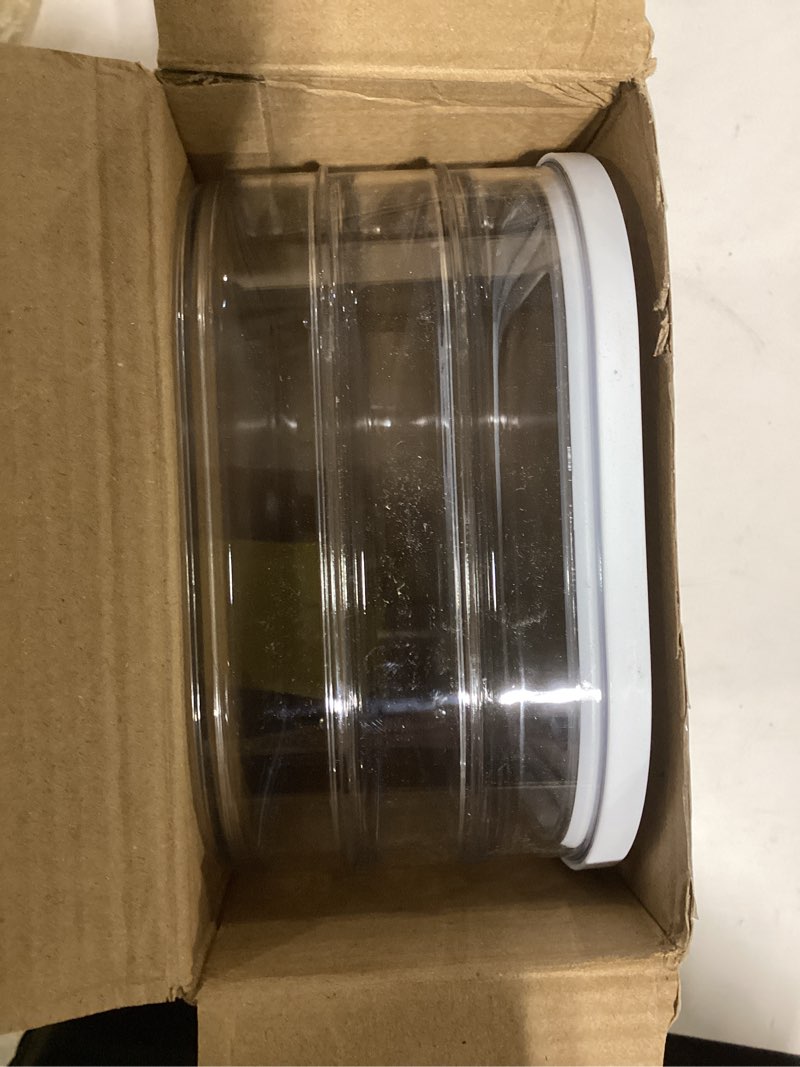 Condition photo showing Good Condition for deli meat container for fridge with airtight lid, 3-layer lunch meat container for fridge, transparent stackable cold cuts storage containers for meats cold cuts cheese, bpa free, 18.6oz, 1pack