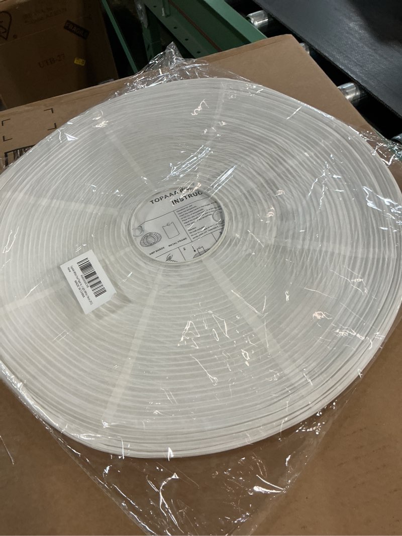 Condition photo showing New/Like New for 2pcs white oval paper lantern lampshade, 19" paper lanterns pendant light shade, chinese lanterns for living room, bedroom, hanging party decor(white-19inch-2pcs)