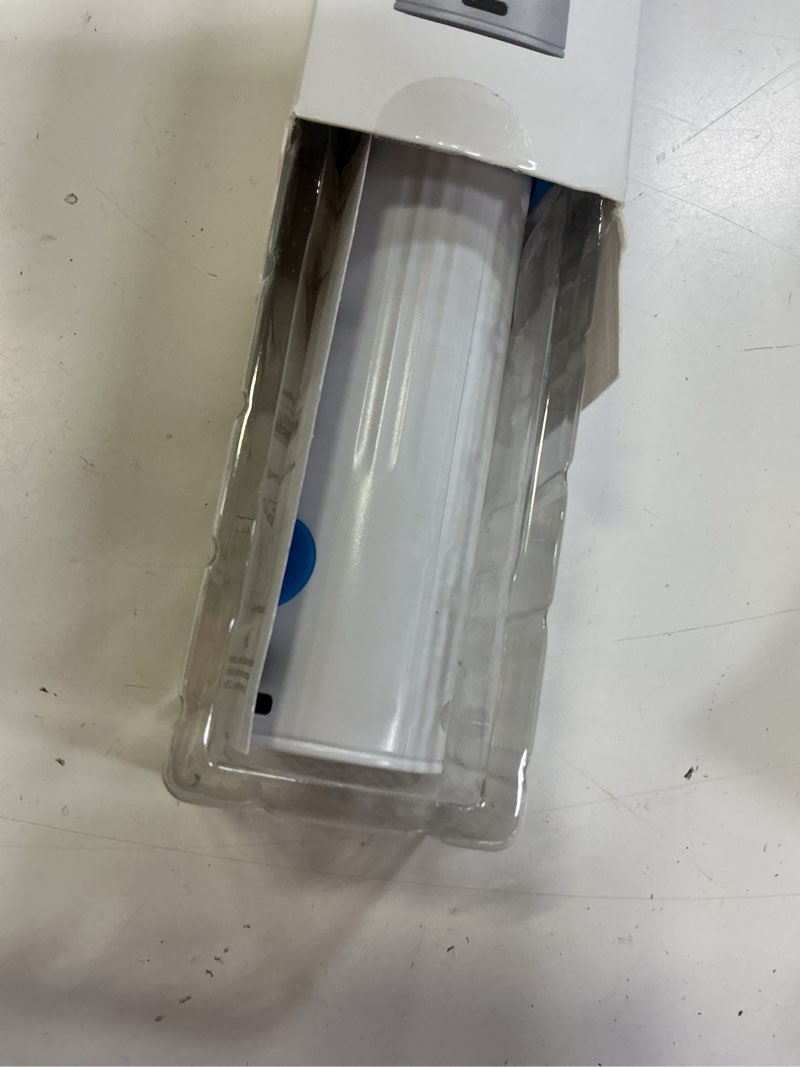 Condition photo showing Good Condition for cordless electric vacuum pump for vacuum storage bags travel air pump, portable usb rechargeable seal & compression bag pump for clothes, blankets & bedding (storage bags not included) blue
