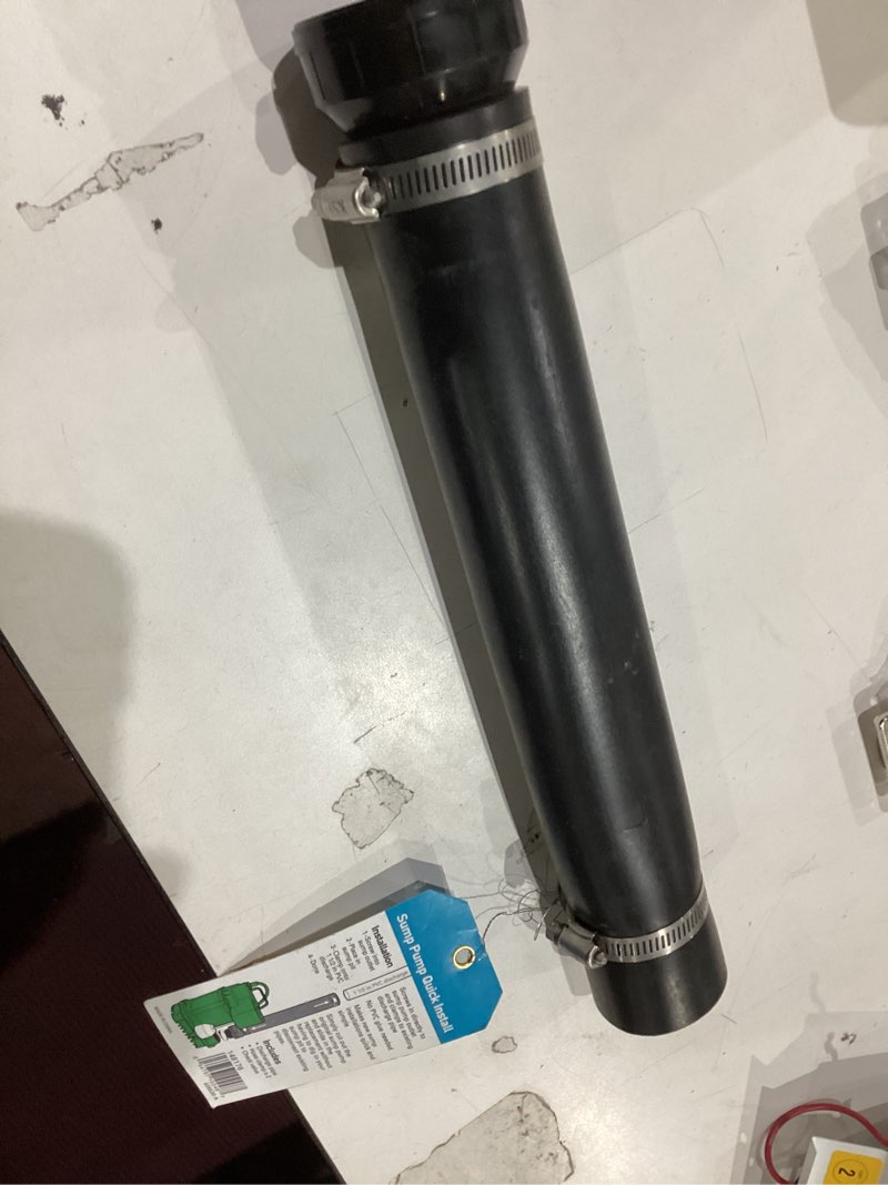 Condition photo showing As Is for proplumber flexible pvc boot connector